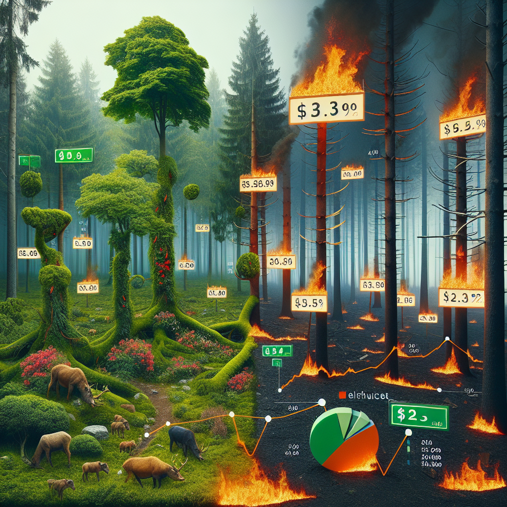 Einfluss von Waldbrandrisiken auf Waldpreise